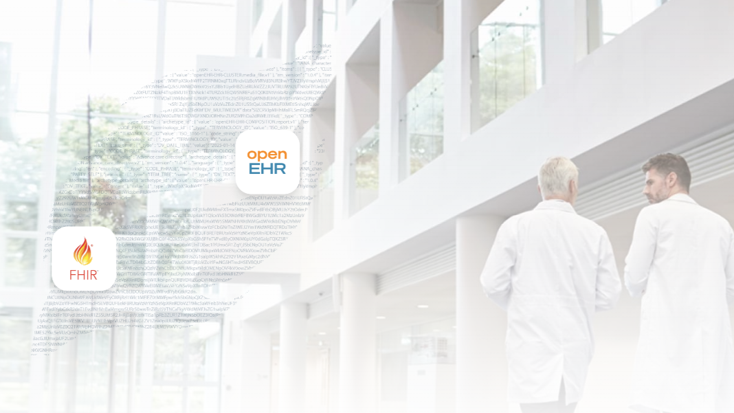 eOverdracht in a Hybrid Architecture of openEHR and FHIR